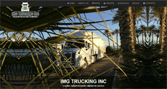 Desktop Screenshot of imgtrucking.com